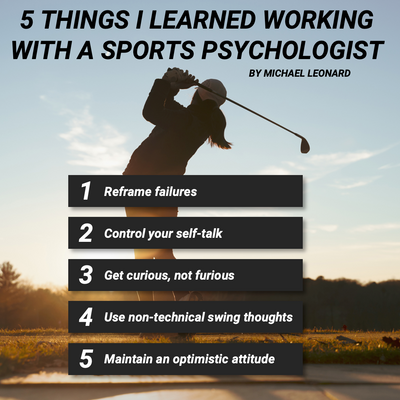 5 Things I Learned Working with a Sports Psychologist
