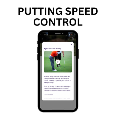Sample Practice Session: Putting Speed Control